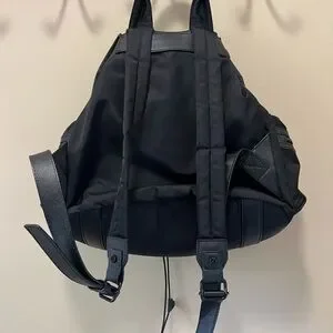 Tory Burch | Bags | Tory Burch Black Backpack Nylon Triple  display picture 2